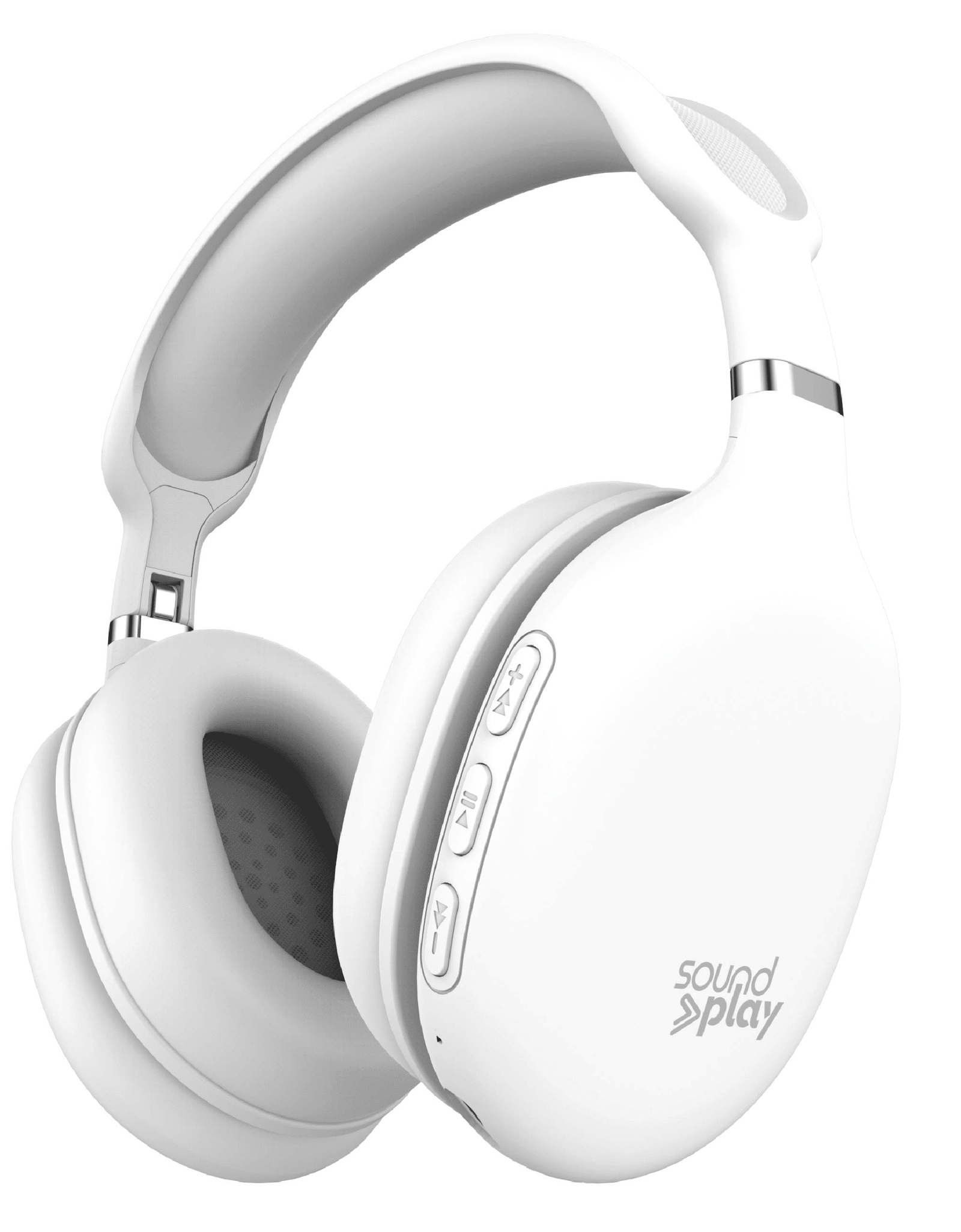 Foldable Wireless Headphones, Bluetooth Over-Ear Headset with Built-In Mic